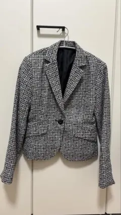 セオリーリュクス theory luxe ツイード ネイビー ジャケット 40