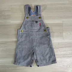 ミキハウス　７分丈オーバーオール　Ｓ