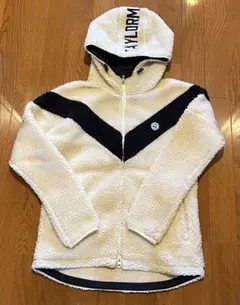 〈TaylorMade〉レディース　ボアフリースフーディジャケット　サイズS