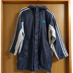 値下げ　adidas　薄手中綿ジャンパー　男子　140サイズ