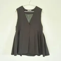 OPAQUE.CLIP グレー ノースリーブ トップス