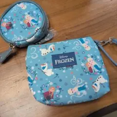 アナと雪の女王 ティッシュポーチ 丸形ポーチ