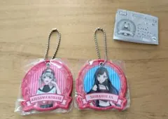 プロセカ　ワッペンチャーム　白石杏　小豆沢こはね