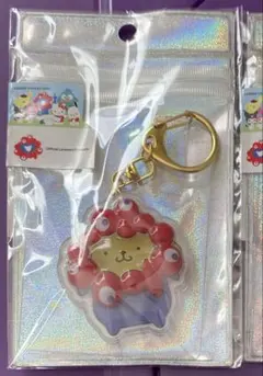 ぷっくり　キーホルダー　大阪　関西　万博 ミャクミャク　サンリオ　ポムポムプリン