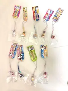 ハローキティ ご当地　限定　根付け　ストラップ 9個セット【千葉県】レア！！