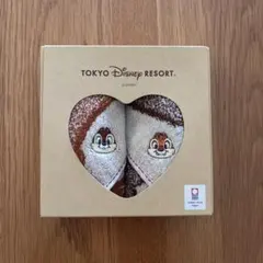 ディズニー　チップとデール 吸水タオル 2枚セット