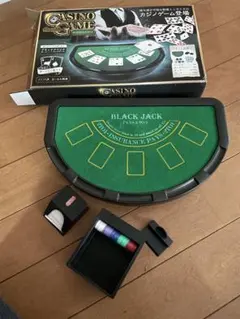 テーブル筐体とゲーセン椅子 青 セット カジノ ポーカー テーブル筐体