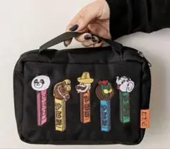 PEZ トラベルポーチ ブラック