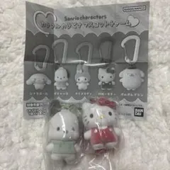 サンリオキャラクターズ カラフルカラビナマスコットチャーム キティ ポチャッコ