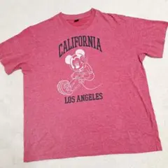 ディズニー/Disney ビッグロゴ 半袖 Tシャツ【4L】カットソー 大きめ