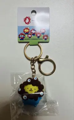ミャクミャク　ポムポムプリン　立体マスコットカラーキーホルダー