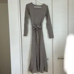 【GRL】 長袖ニットワンピース　Sサイズ