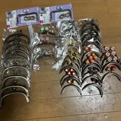 がま口金具セット 多種類　40個