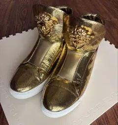 VERSACE メデューサ ハイカットスニーカー ゴールドのサムネイル