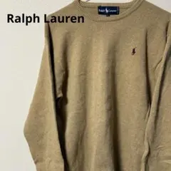 Ralph Lauren ベージュ クルーネック セーター Lのサムネイル