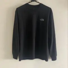 《新品》ザノースフェイス 長袖 バックスクエアロゴTシャツ ロンT ブラック M