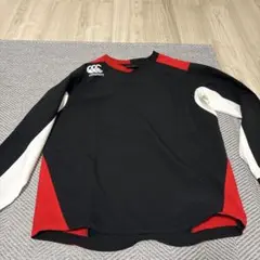 canterbury ウォームアップウェア M 黒赤