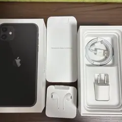 iPhone11 純正　ケーブル、電源アダプター、イヤホン　箱付き