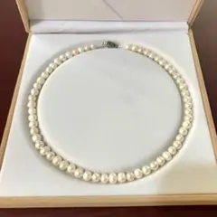 フォーマル 本物真珠　淡水パールネックレス 入学式　卒業式　結婚式