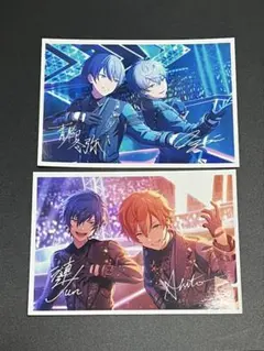 青柳冬弥 東雲彰人 プロセカ あんスタコラボ カラパレ特典 ブロマイド