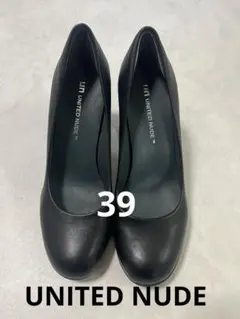 定価35000円UNITED NUDE ✨ブラック パンプス 39サイズのサムネイル