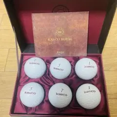 KASCO ROYAL ゴルフボール 6球セット