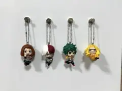 【でふぉフィグ！ 僕のヒーローアカデミア キーホルダー】全4種コンプリートセット