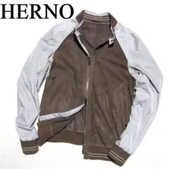 ヘルノ パンチング スエード レザー 切替 ジャケット 44 PL0088U 2026年最新】HERNO メンズ レザージャケット・ライダースの人気
