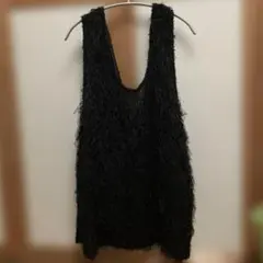 うに様専用フリンジスリットベスト