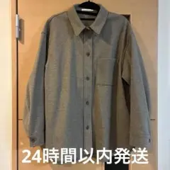 ユニクロ　Lサイズ　長袖ジャージーシャツ