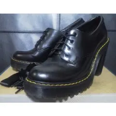 Dr.Martens SALOME UK4 黒 厚底 チャンキーヒール サロメ