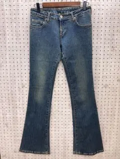 90s 00s スペイン製 CIMARRON ブーツカット ストレッチ デニムのサムネイル