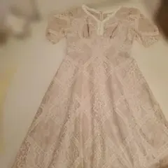 JIl by JILLSTUART アイボリー レース ワンピース