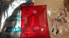 プロセカ スシローコラボ マルチポーチ&アクスタ 小豆沢こはね