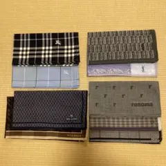 メンズハンカチ9枚セット