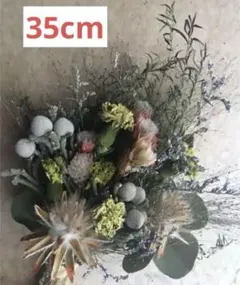 ドライフラワー　スワッグ　ブーケ　ブートニア　花束　35 インテリア　結婚
