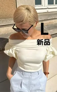 u*1様 【JENNE 】マシュマロスリーブTシャツのサムネイル