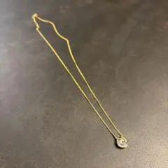 ゴールドカラー ホースシュー ネックレス　アドバンスドクリスタルのサムネイル