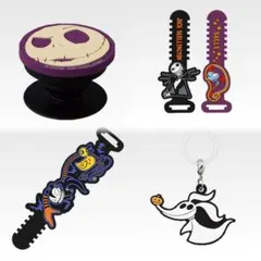 一番くじ ナイトメアー・ビフォア・クリスマス G賞 4種セット