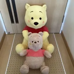 【新品　タグ付き】くまのプーさん　BIGぬいぐるみ 2個set‼︎