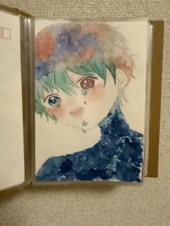 水彩画 アナログイラスト 原画