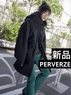 新品perverze Nylon Puffer Long Down Jacket