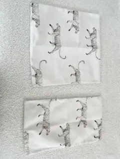 ヒョウ柄クッションカバーセット