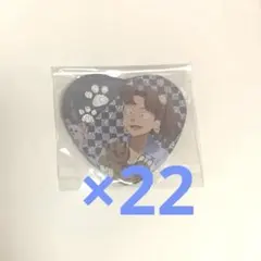 忍たま乱太郎 ナンジャ 山田利吉 ハート缶バッジ