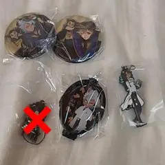 ツイステ　一番くじ　缶バッジ　ラバスト　アクスタ