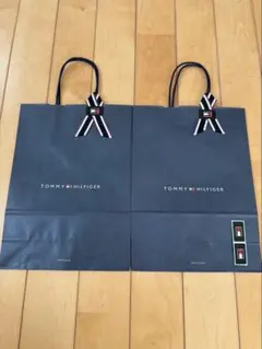 トミーヒルフィガー ショップ袋　2枚セット