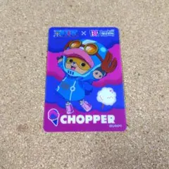 원피스 ×サーティワン コラボ 特典 オリジナルコレクションカード チョッパー