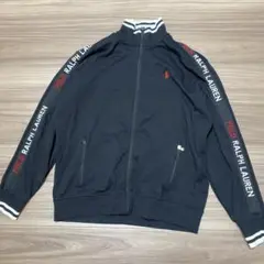 ポロ ラルフローレン フルジップジャージ XL トラックジャケット 黒