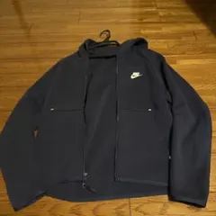 ナイキ　紺色　パーカー　Sサイズ　男女兼用