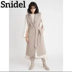 【未使用タグ付き】定価20,900円 スナイデル ジレセットワンピース